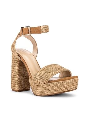 House of Harlow X Revolve Artisan Heel in Natural